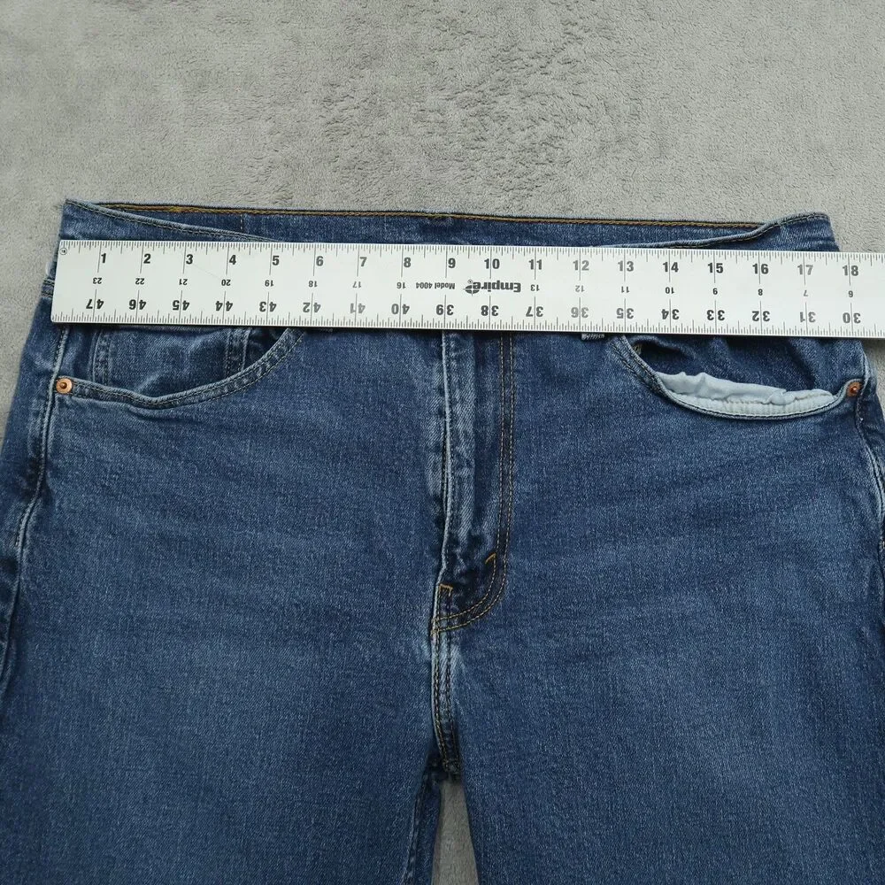 Levi's 505 Jeans Mens Size 36x30 Blue Straight Regular Fit Denim Medium Wash